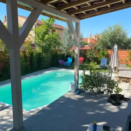 1 chambre d hote PISCINE CHAUFFEE NAGE CONTRE COURRANT