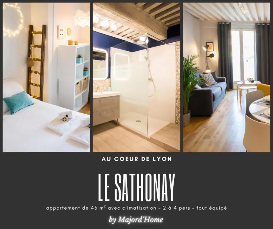 Majord’Home – Le Sathonay – Loft Terrasse – Lyon Centre