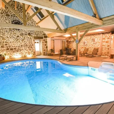 chambres d’hotes normandie la Brocherie piscine, spa, massage, jacuzzi