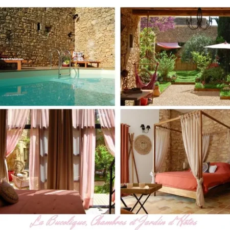 La Bucolique, Chambres et Jardin d&rsquo;Hotes.