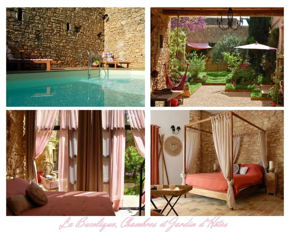 La Bucolique, Chambres et Jardin d’Hotes.