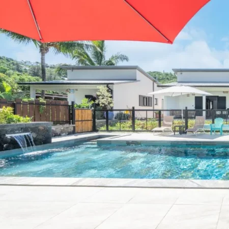O Ruisseau Lodges – Location de vacances 4* avec piscine a La Riviere Saint-Louis