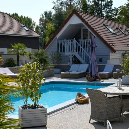 Appartement avec piscine de la Croix
